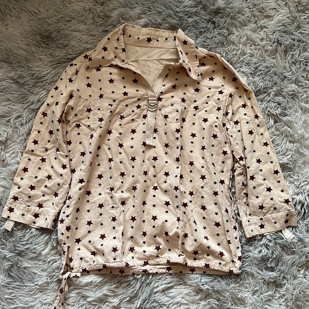 Star Foldable Sleeve Top
